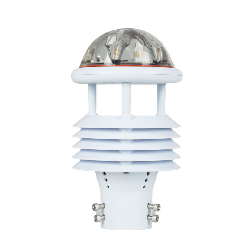 七參數氣象傳感器通過RS485接口一次性輸出七項氣象數據